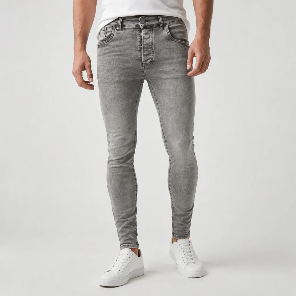 Skinny-jean-4172-275-ai شلوار جین اسکینی پریمو مدل ساده 4172/275 - Image 1