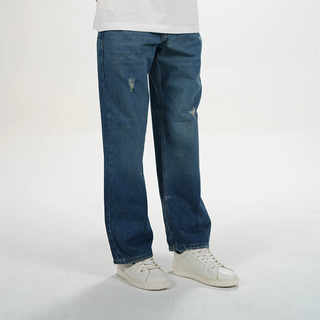 Men’s baggy jeans 3915-400416. شلوار جین مردانه بگ 3915-400416 - Image 1