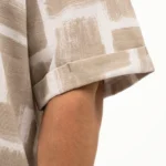پیراهن آستین کوتاه BOXY  لینن 200784 - Image 12