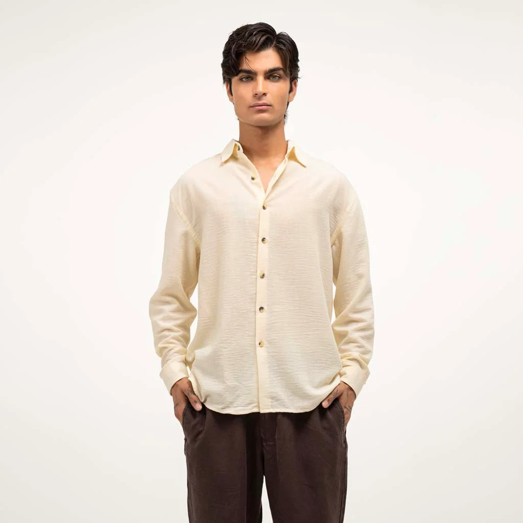 Primo Men's Long-Sleeve Linen Shirt (Regular Fit) 200742 (6) پیراهن مردانه آستین بلند لینن REGULAR پریمو 200742 - تصویر 1